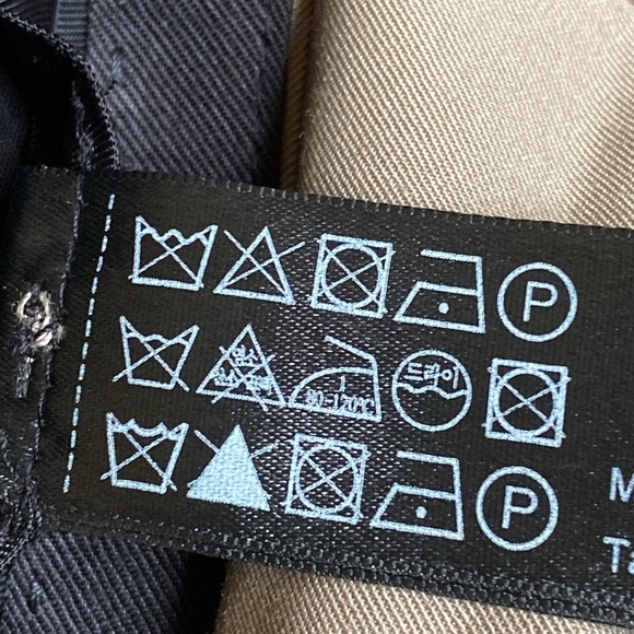 NWT. Massimo Dutti Mink Wool/Viscose Blend Flap Detail Trousers. Size 2/EUR 34. - Picture 10 of 12